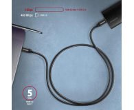 Axagon BUCM3-CM15AB SPEED USB-C 3.2 Gen 1 kabel 1.5 m - 1485421 - zdjęcie 2